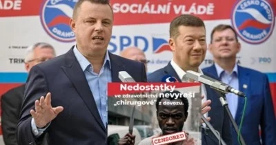 Jdeme podpořit Tomia Okamuru před Sněmovnu 4.2.2025 proti Pospíšilovi (TOP 09) a proti útoku za volební plakát!
