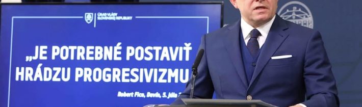VIDEO: Premiér Fico v rámci sľúbeného úsilia postaviť ústavnú hrádzu proti progr…