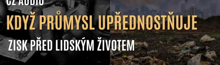 Když průmysl upřednostňuje zisk před lidským životem