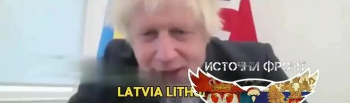 🇷🇺🇬🇧 Boris Johnson uráží Putina:„Estonsko, Lotyšsko, Litva a Ukrajina již nejsou součástí