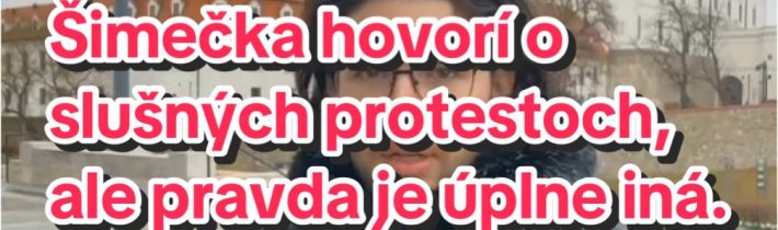 @eduard.zember Šimečka hovorí o slušných protestoch, ale pravda je úplne iná. Zd… Eduard Žember