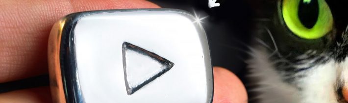 VYROBIL JSEM STŘÍBRNOU CENU PRO YOUTUBE TVŮRCE