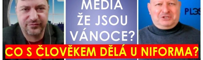 Štefec: Co s člověkem dělá uniforma | Jak budeme trávit Vánoce u nás