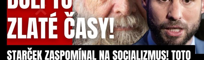 Stal sa HITOM internetu! Starček so slzami v očiach zaspominál na život za socializme! Šimečka poču
