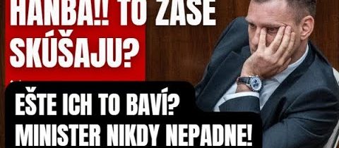 Hanba na 100 rokov! Šimečkovi sa nestíšia ničoho! Minister reaguje .. !