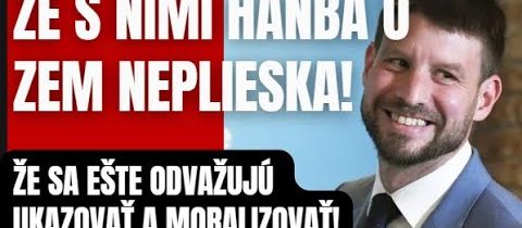 Hanba akú ešte nezažil! Šimečka sa ešte odváži niečo komentovať?