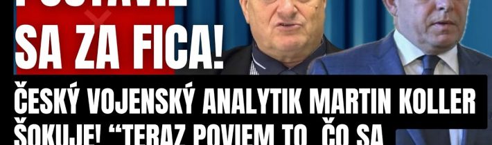 Postavil sa za Fica! Vojenský analytik Koller šokuje! Teraz poviem to, čo sa Šimečkovi nebude páčiť