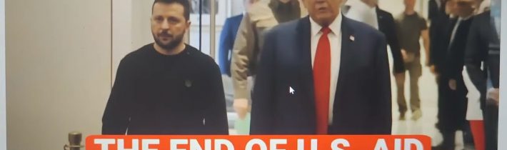 „Zelenskyj selhává…“‚: Trump napadá Zelenského kvůli zneužívání pomoci a zastavuje dodávky zbraní.