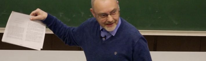 Jiří Podolský – Od hmotných bodů ke spojitým polím (MFF FJDP 15.3.2018)