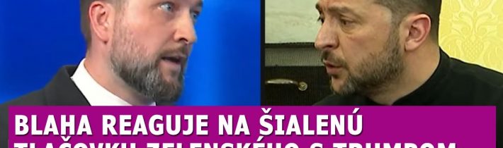 Blaha reaguje na tlačovku ktorá sa zapíše do dejín: Nikto v histórii sa tak nepochoval za 50 minút