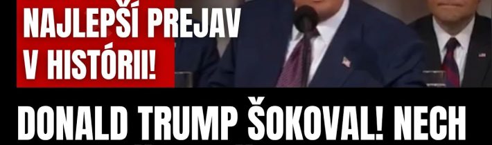 Dav burácal! Donald Trump šokoval svet! Začal boj proti Progresívcom! Najlepší prejav v histórii!