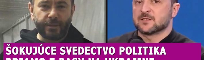 Tajné väznice a mučenie? Hrozivé svedectvo opozičného politika o Zelenského režime