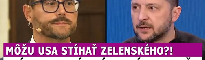 Môže Trump trestne stíhať Zelenského? Advokát Solčanský v tom má jasno