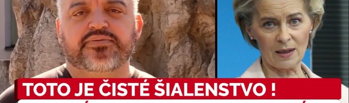 Chmelár neverí vlastným očiam z toho, čo predviedli Leyenová, Macron a ďalší: ČISTÉ ŠIALENSTVO!