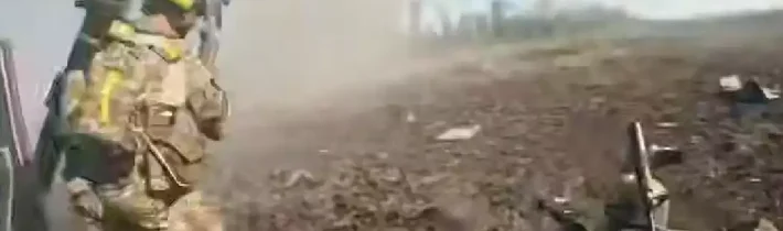 Video: Jednotka zahraničných žoldnierov na Ukrajine počas svojej bojovej práce