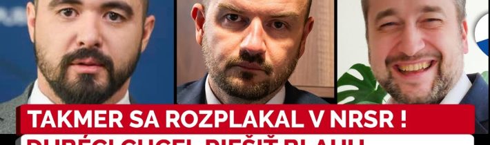 ŠOK! Gašpar uzemnil Dubéciho pred celým Slovenskom: Blaha nie je žiadna hrozba!