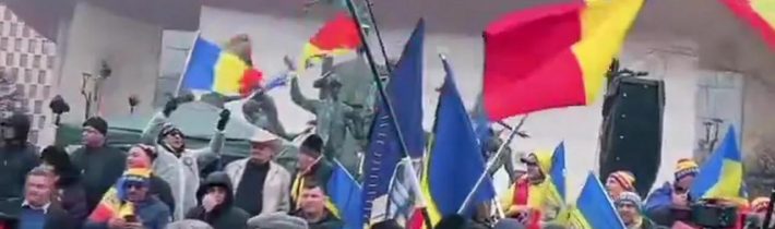 ❗️🇷🇴 Rumunští občané vyšli do ulic Bukurešti a protestují proti zneužívání moci