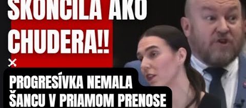 Progresívka skončila ako chudera! V priamom prenose ju preškolil minister Huliak ..