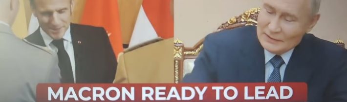 Povede Macron evropskou snahu zkrotit Putina? V době Trumpovy ignorace plánuje EU velký posun…