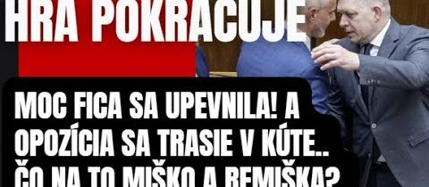 Hra pokračuje! Miško a Remišová v kúte plačú po fatálnom zlyhaní! A Raši oslavuje …
