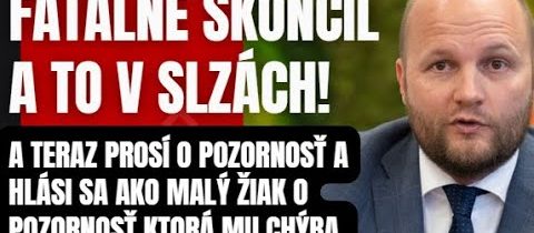 Naď skončil fatálne a to v slzách! Teraz prosí o pozornosť ako malý školáčik v lavici ..