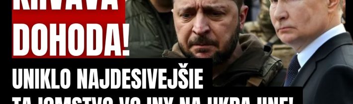 Prasklo to! Uniklo najdesivejšie tajomstvo vojny na Ukrajine! Zelensky má na svedomí…