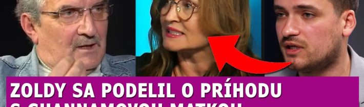 Zoldy sa podelil o príhodu s Ghannamovou matkou, vela to vysvetľuje