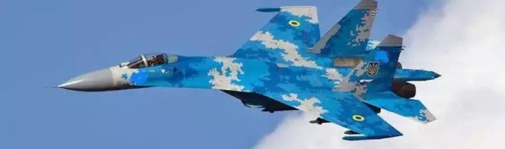 Ukrajinská stíhačka F-16 omylom zostrelila vlastný Su-27 keď poľovali na drony