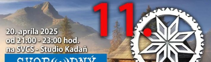 NOVÝ VEK 11 – PROGRAM SUNRISE – 20.04.2025