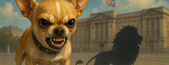 Čivava, která si myslí, že je lev: Úpadek Británie