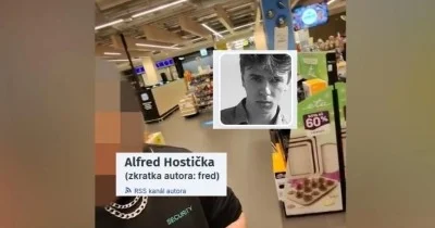 iDNES: gauner z ochranky napadl hodného, chudého zloděje alkoholu z Ukrajiny se zabudovanou kamerou v brýlích…