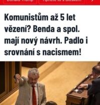 Mareček Bendů se bojí – STAČILO » Politikařina