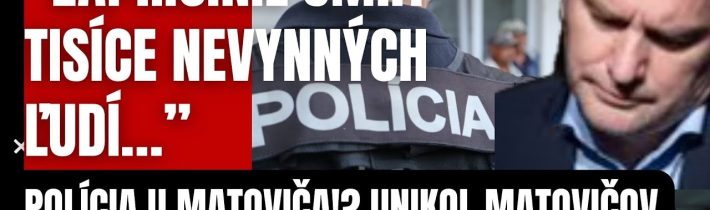 Polícia u Matovičovcov?! Matovič OBETOVAL Slovákov! Unikol MEGAPODVOD, ktorý šokoval