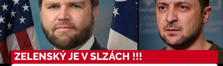 Zelenskyj je v panike po posledných vyjadreniach JD Vancea: TEN maľuje čierny scenár