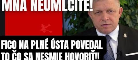 Mňa neumlčíte! Špinavci tu to máte všetko na tanieri! Dosť bolo klamstva!