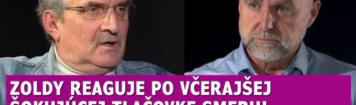 Zoldy reaguje po včerajšej tlačovke Smeru: Otvorený list Tiborovi Gašparovi