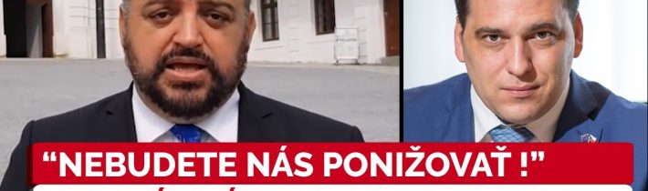 Chmelár ostro reaguje na hrubé obvinenia europoslancov na čele so Zdechovským: Tak TOTO NIE !