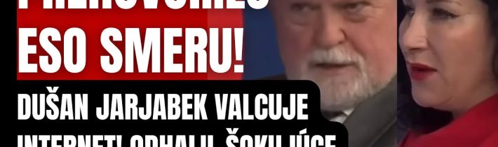 Prehovorilo ESO Smeru! Dušan Jarjabek zrovnal so zemou progresívku Jaurovú!