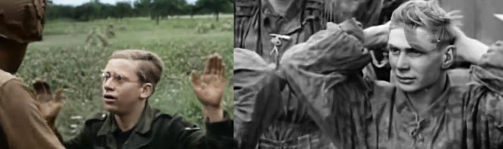 Masakr 36 mladých nacistických vojáků, které Američané bili, stříleli a chtěli je zaživa rozpůlit