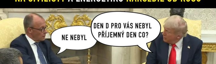 Merz na návštěvě u Trumpa – Řekl jsem Merkelové, že to co udělala s migrací, se nemělo nikdy stát