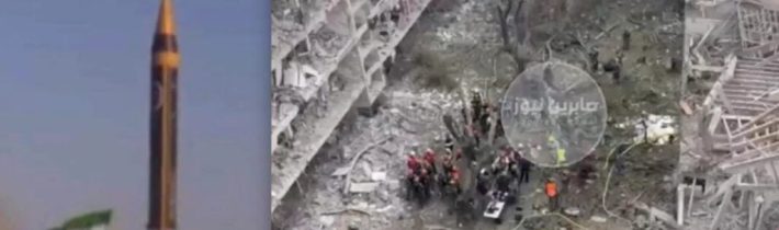 Fabio G. C. Carisio: Letecké údery USA na Írán zažehly válku! 20. Vlna 30 íránských raket, mezi nimi vícehlavicový Kheibar Shekan – poprvé v akci