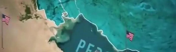 Vizualizace amerického systému protivzdušné obrany, který brání všem íránským raketám v dosažení