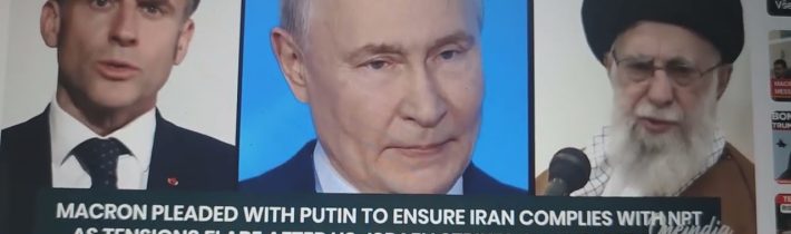Zoufalý Macron ŽÁDÁ Putina, aby ODRADIL Írán od vlastnictví jaderných zbraní; ZACHRAŇTE Smlouvu…
