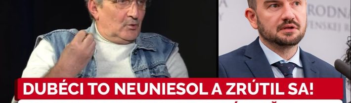 Dubéci z progresívcov sa pred včerajšími oslavami zrútil! ZOLDY REAGUJE NA NAJHLÚPEJŠIU REAKCIU