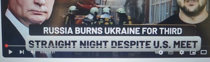 Putin odpovídá na Trumpovu „velkou“ hrozbu: ukrajinská „, bezpečná oblast zasažena již třetí noc…