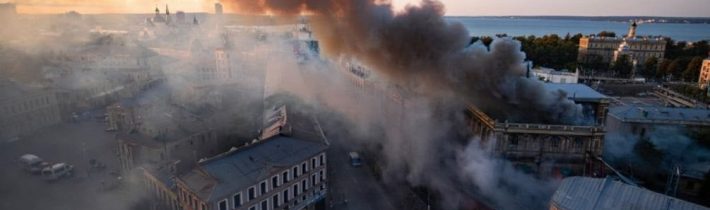 V Oděse zničeno vojenské náborové středisko a podzemní doupě „TCKášníků“ (FOTO/VIDEO)
