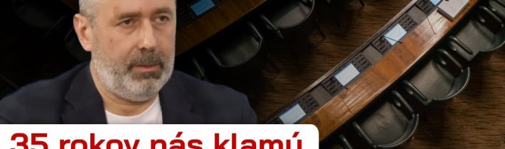 35 rokov nás klamú. Halás hovorí, čo s tým! – Mgr. Martin Halás | BEZ REČÍ OKOLO