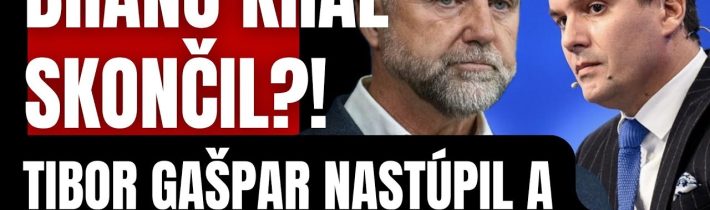 Braňo Král skončil?! Tibor Gašpar nastúpil a TA3 dostala tvrdú lekciu