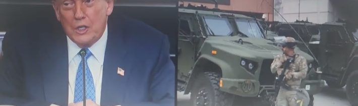 Americká armáda vtrhla do District of Columbia (Washington); Trumpův ALARMUJÍCÍ příkaz k VYČIŠTĚNÍ..