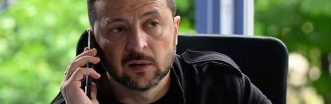 Ukrajinský prezident Volodymyr Zelenskyj sa chystá v piatok (4. júla) telefonov…